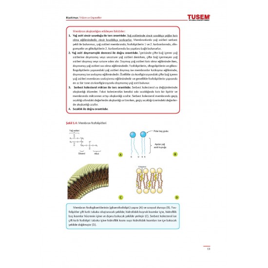 TUS Konu Kitabı Biyokimya